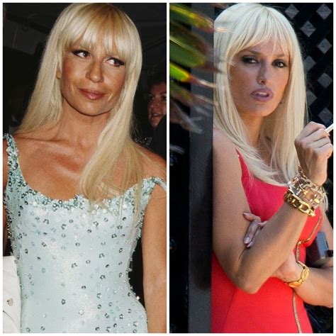 Donatella Versace old pictures